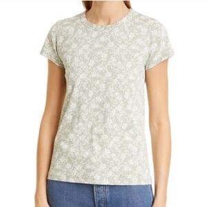 Rag & Bone Leaf Short Sleeve Top